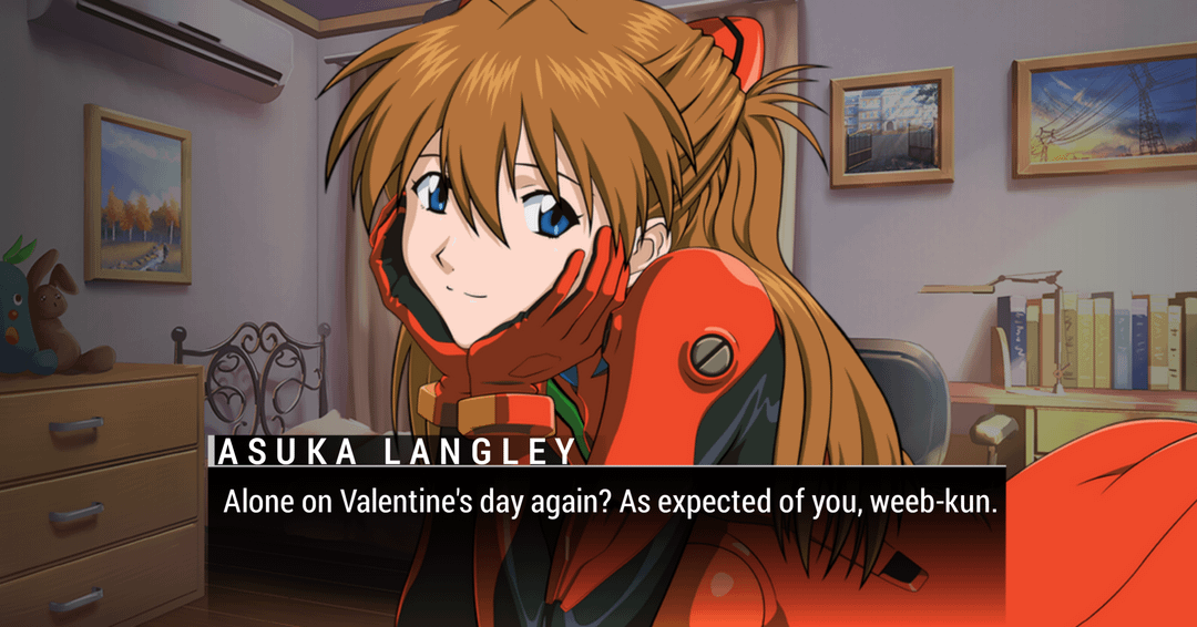 meme anime jomblo di hari Valentine