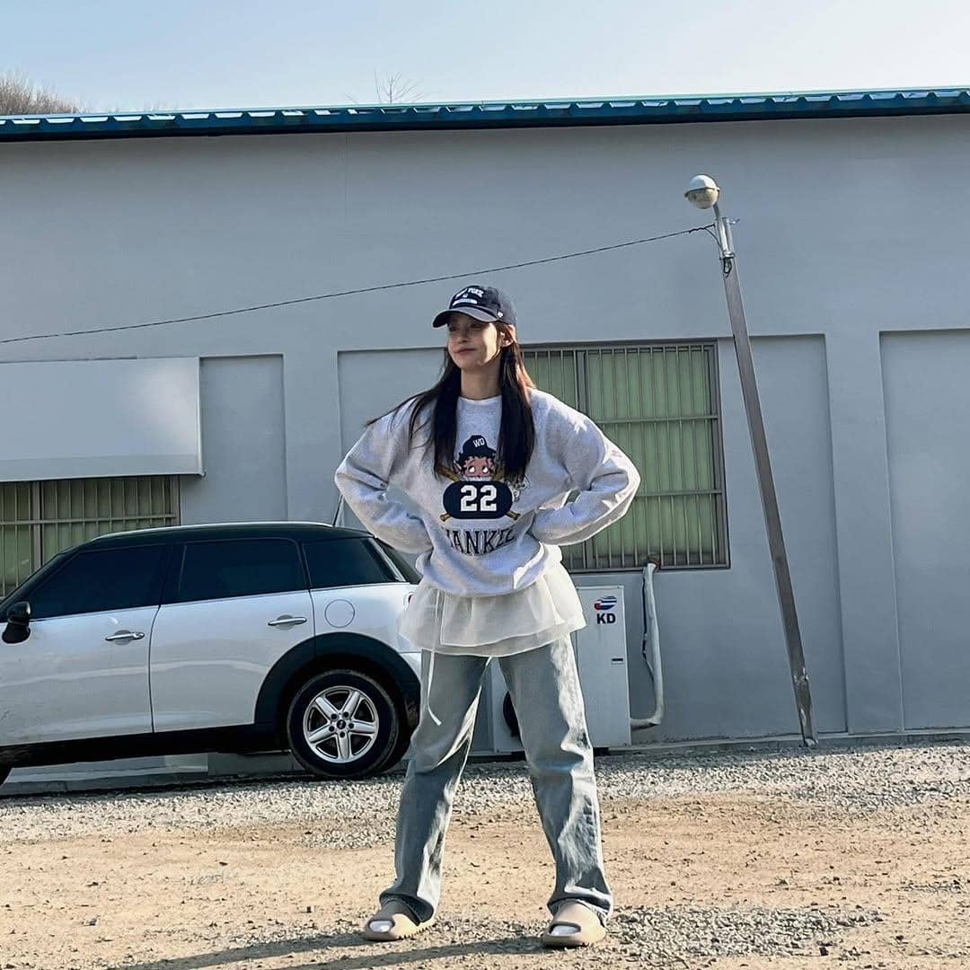 inspirasi mix and match ala Oh Yeon Seo 