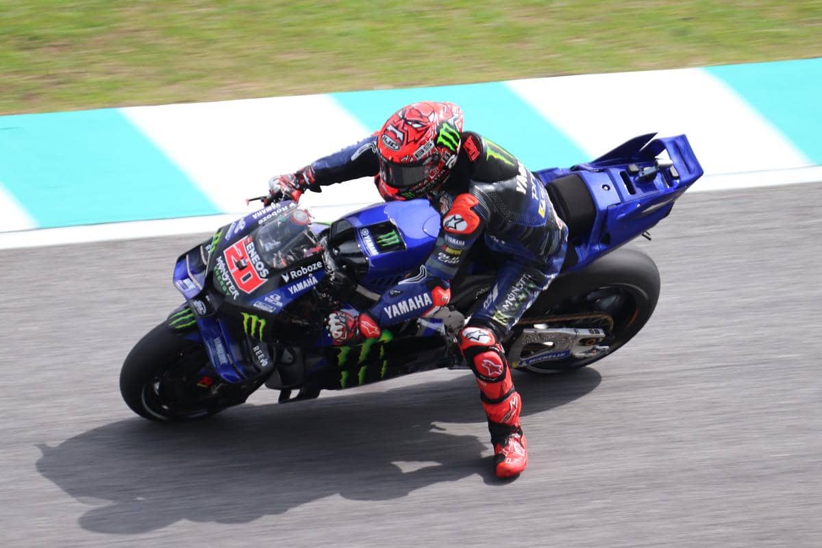 Fabio Quartararo saat menjalani pekan balap GP Malaysia 2025