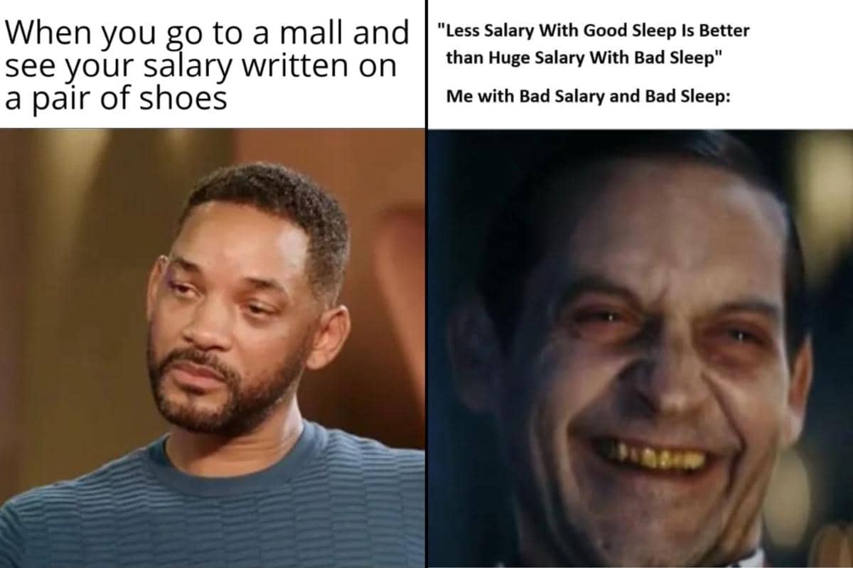 kolase meme realitas penghasilan rendah