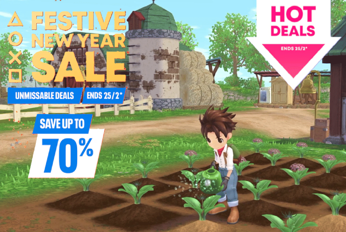 PlayStation Store Festive New Year Sale 2026
