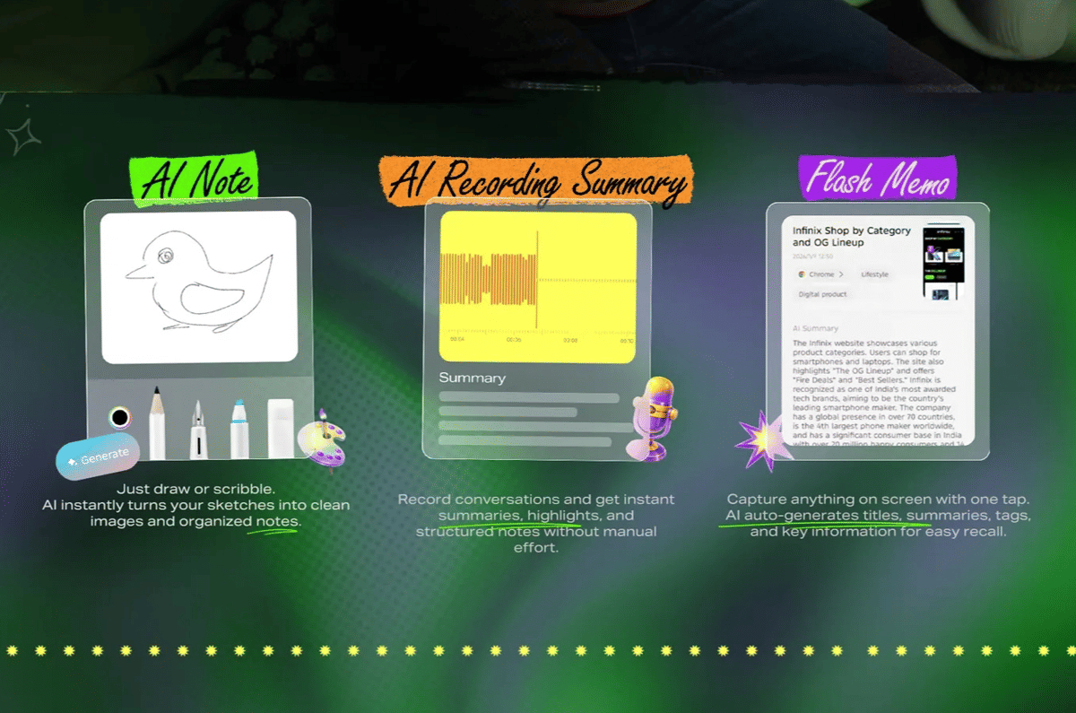Android 16 di XOS 16 Infinix