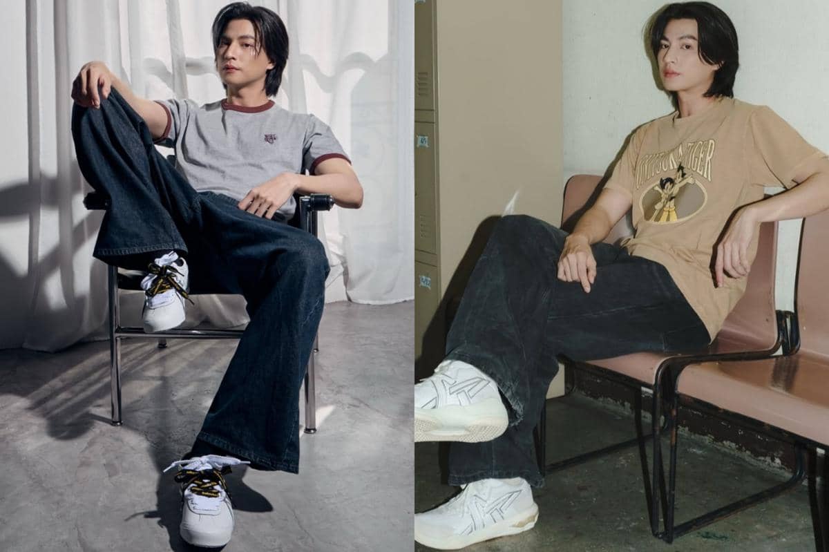 OOTD T-shirt dan Celana Jeans ala Gulf Kanawut