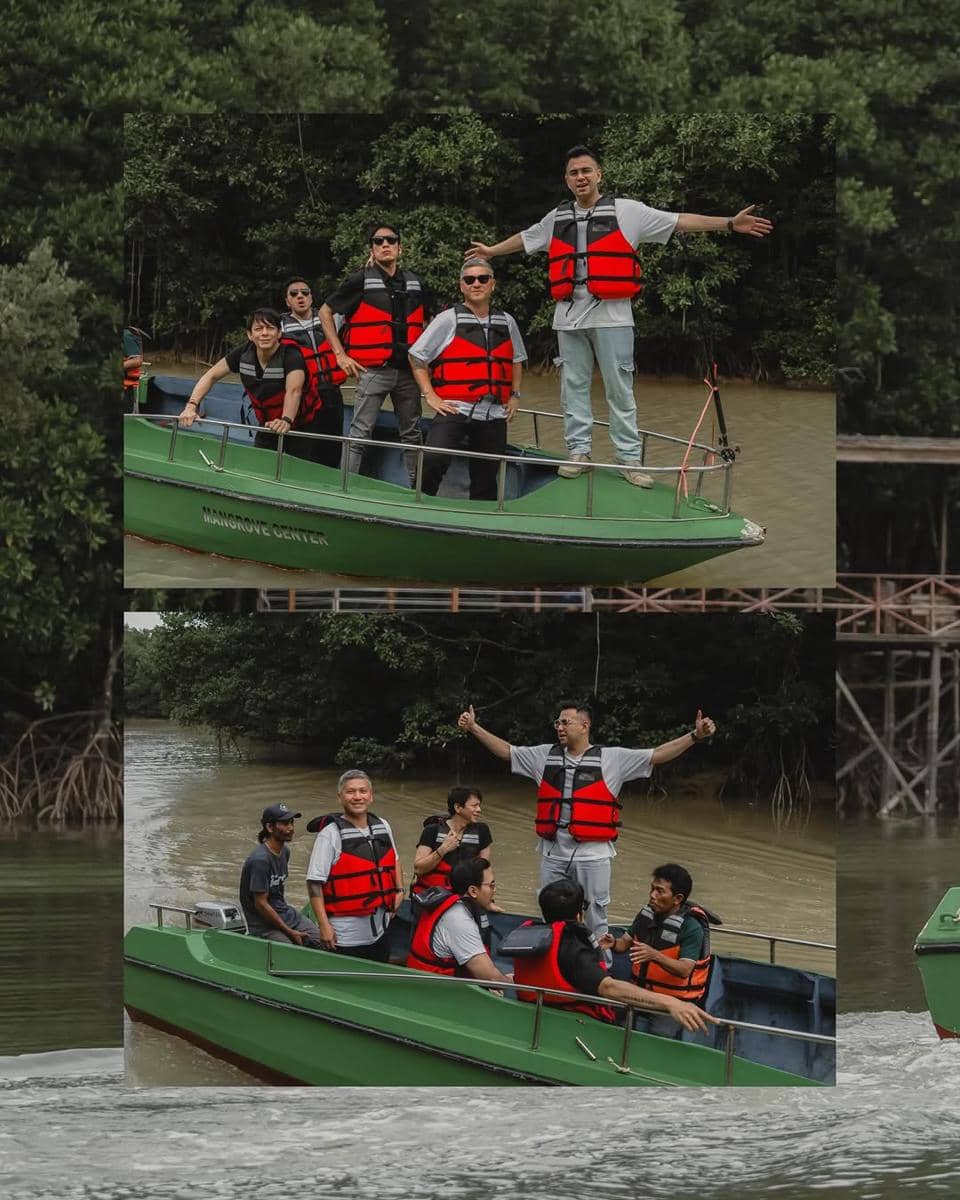 Gading Marten dan sahabat ke hutan mangrove di Balikpapan