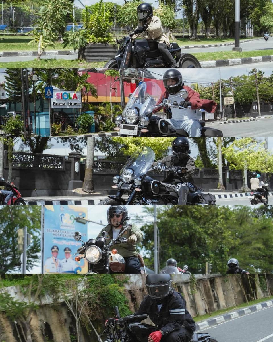 The Dudas-1 touring di Balikpapan