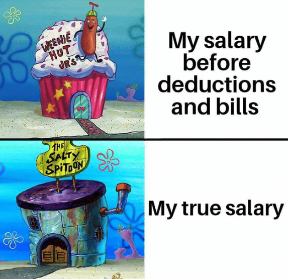 meme realitas penghasilan rendah