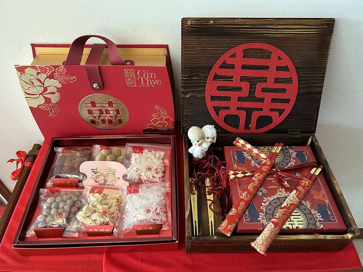 ilustrasi hampers Imlek