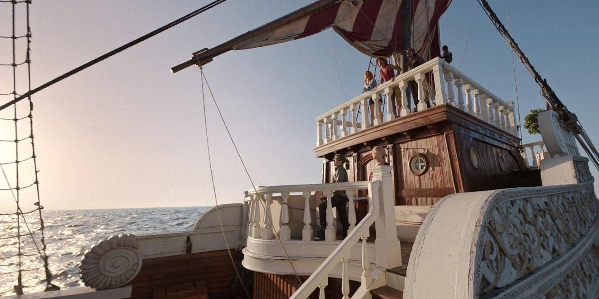 Suasana tenang di Going Merry One Piece