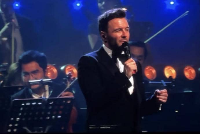 momen ikonik Westlife A Gala Evening in Jakarta pada Selasa (10/2/2026)