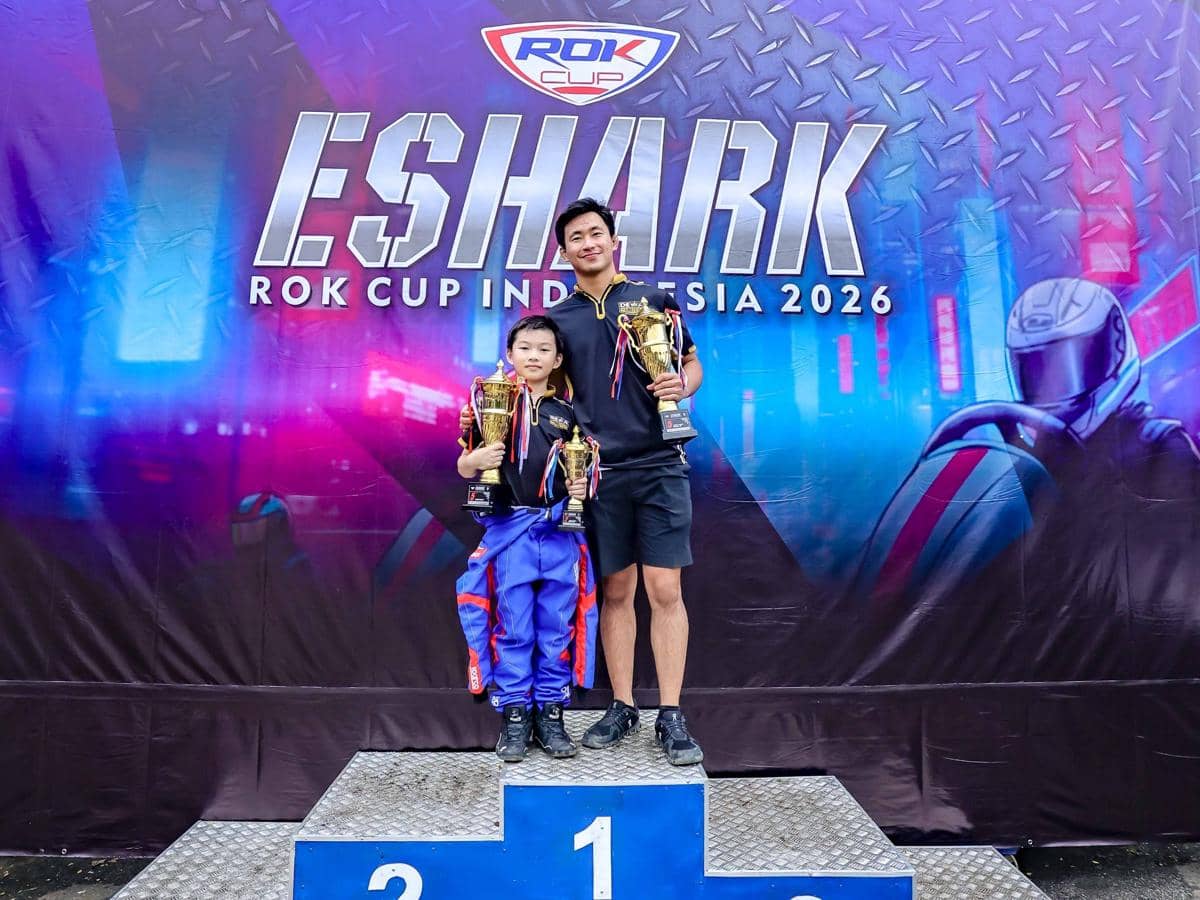 Pembalap gokart potensial Indonesia, Morgan Holindo Sonmoahi