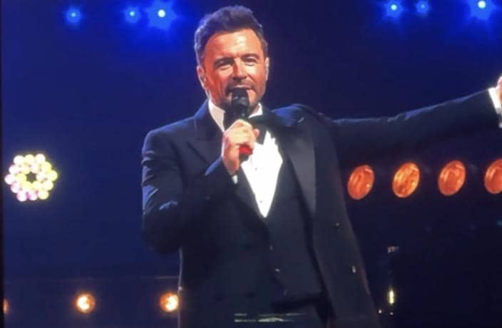 momen ikonik Westlife A Gala Evening in Jakarta pada Selasa (10/2/2026)