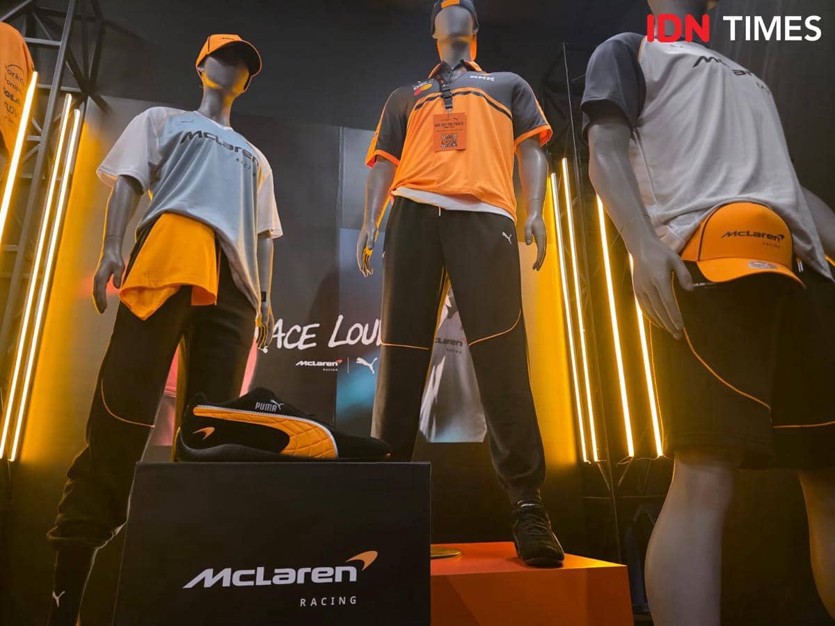Launching apparel PUMA x McLaren Racing di Jakarta