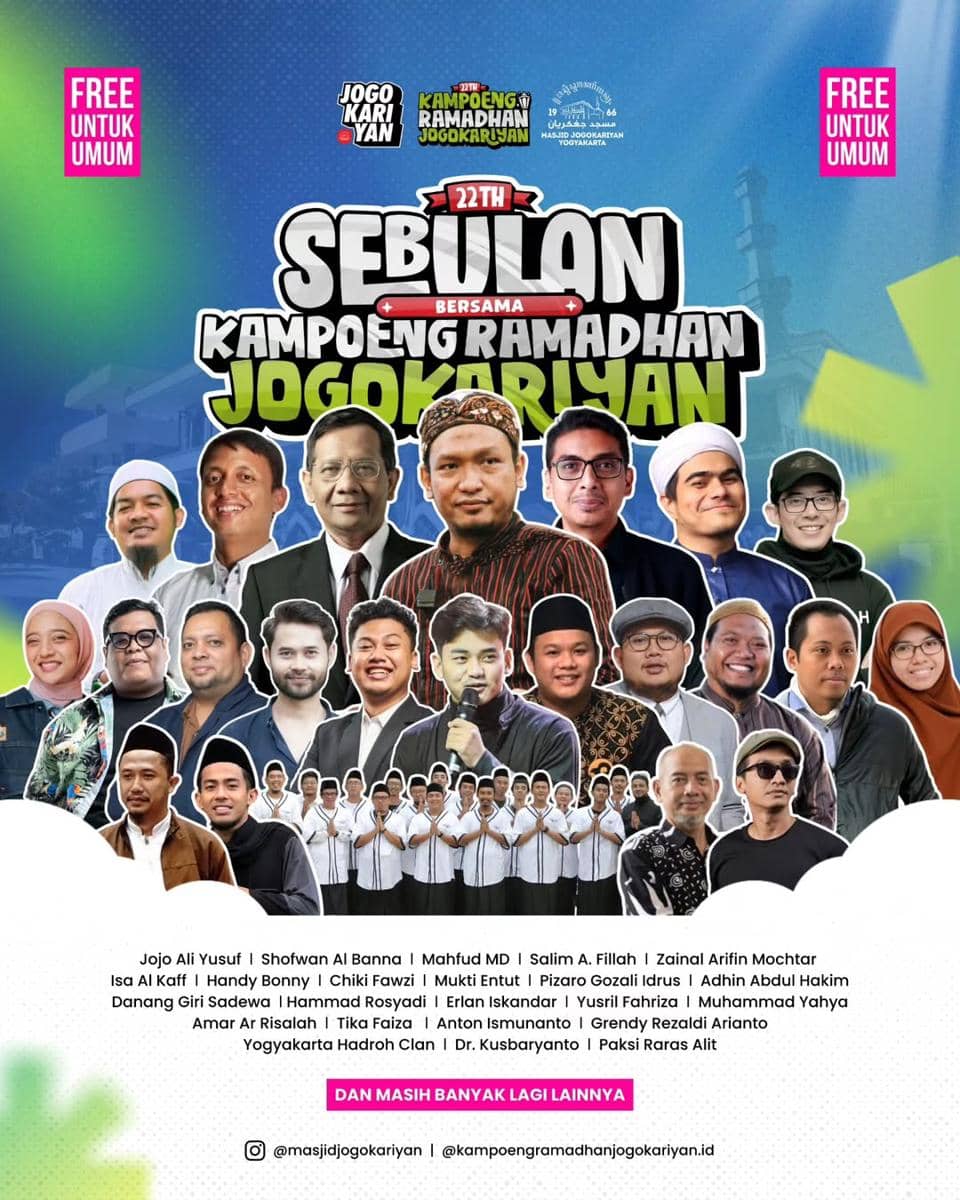 Bintang tamu di Kampung Ramadan Jogokariyan