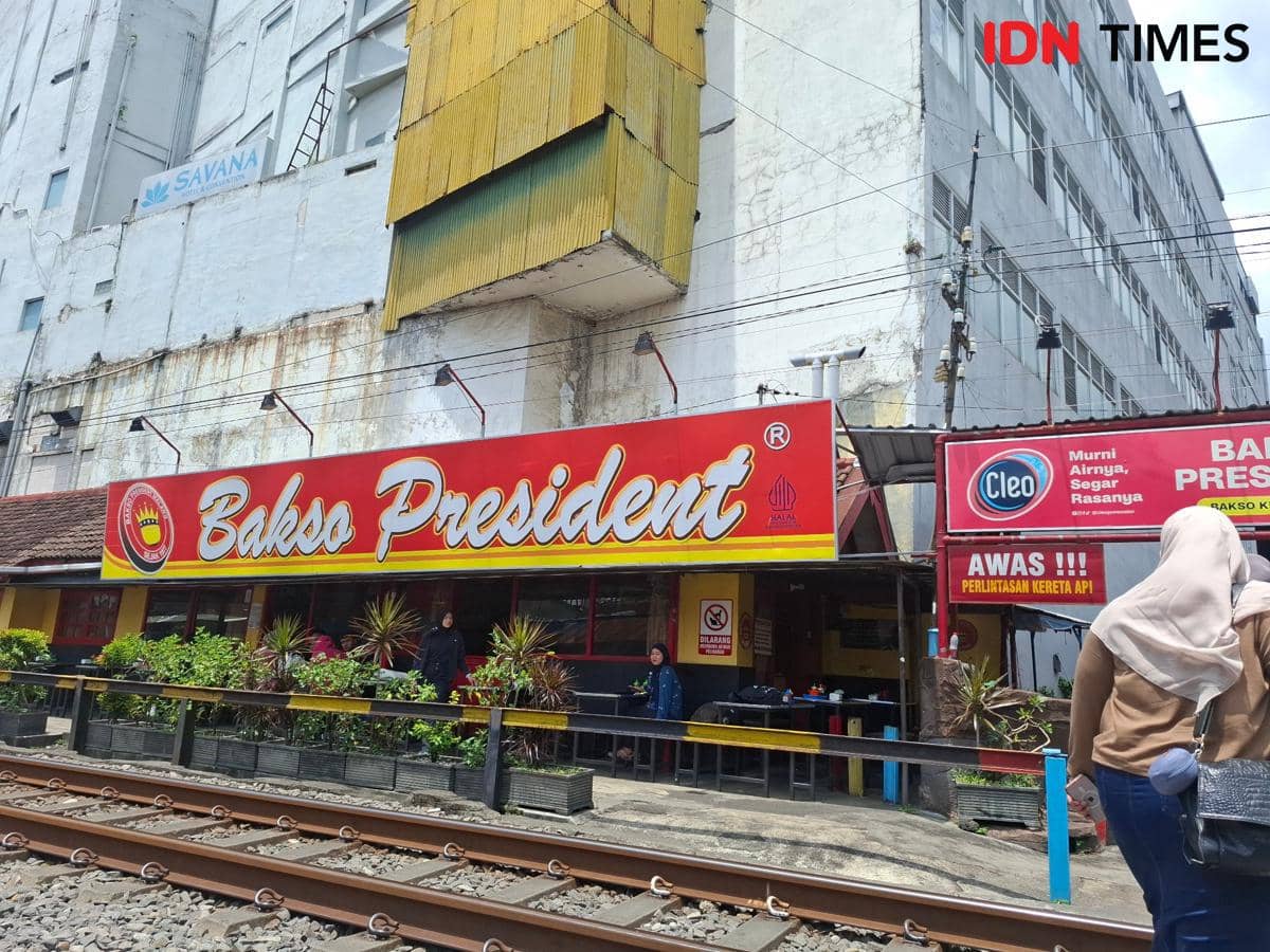 Potret Bakso President Malang 