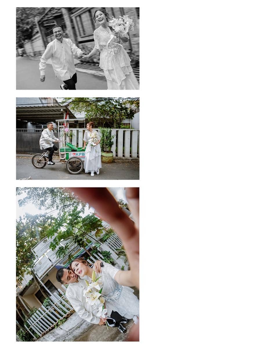 potret pernikahan Reza SMASH dan Santi Febrianti (Instagram.com/mrezanugrah)