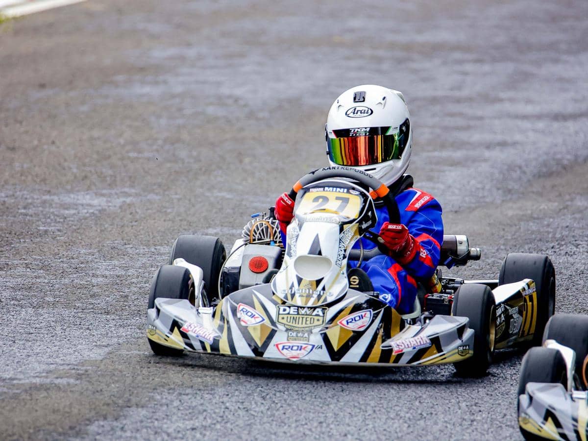 Pembalap gokart potensial Indonesia, Morgan Holindo Sonmoahi