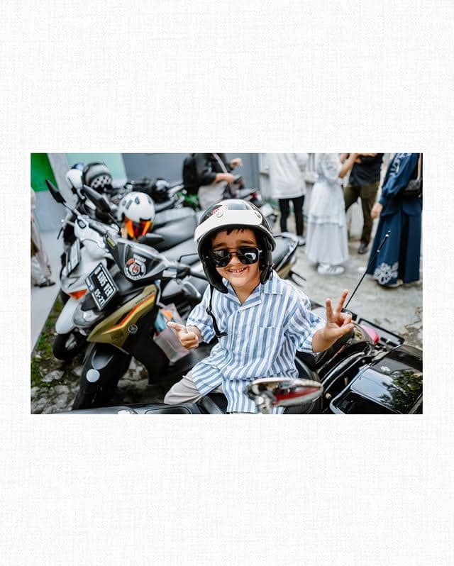 potret pernikahan Reza SMASH dan Santi Febrianti