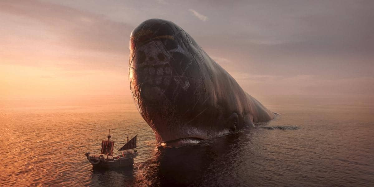 Laboon yang sekarang sudah punya logo Topi Jerami - ONE PIECE: Season 2