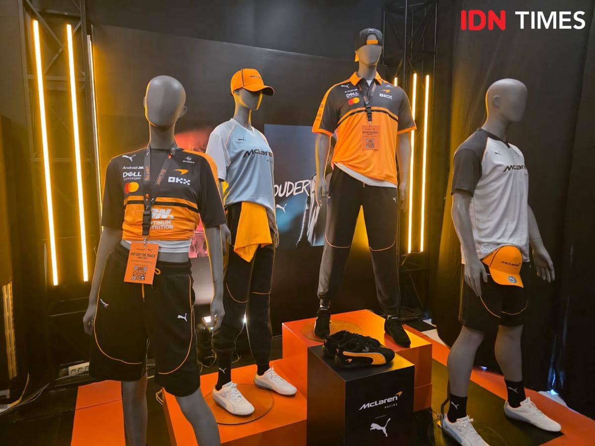 Launching apparel PUMA x McLaren Racing di Jakarta
