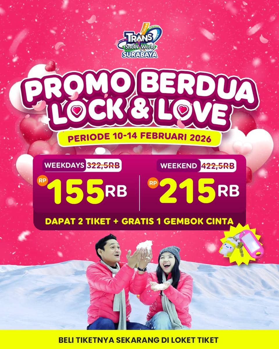 promo trans snow world sby