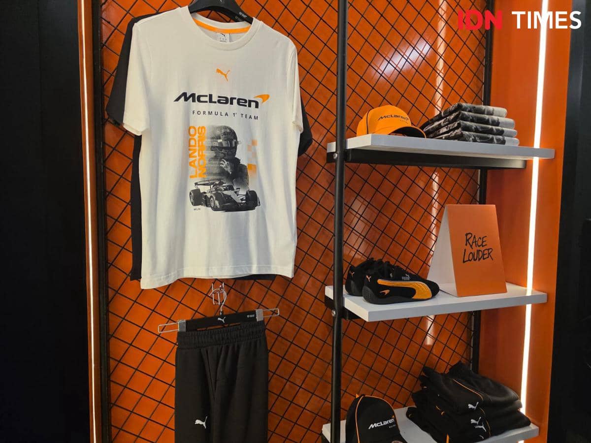 Launching apparel PUMA x McLaren Racing di Jakarta