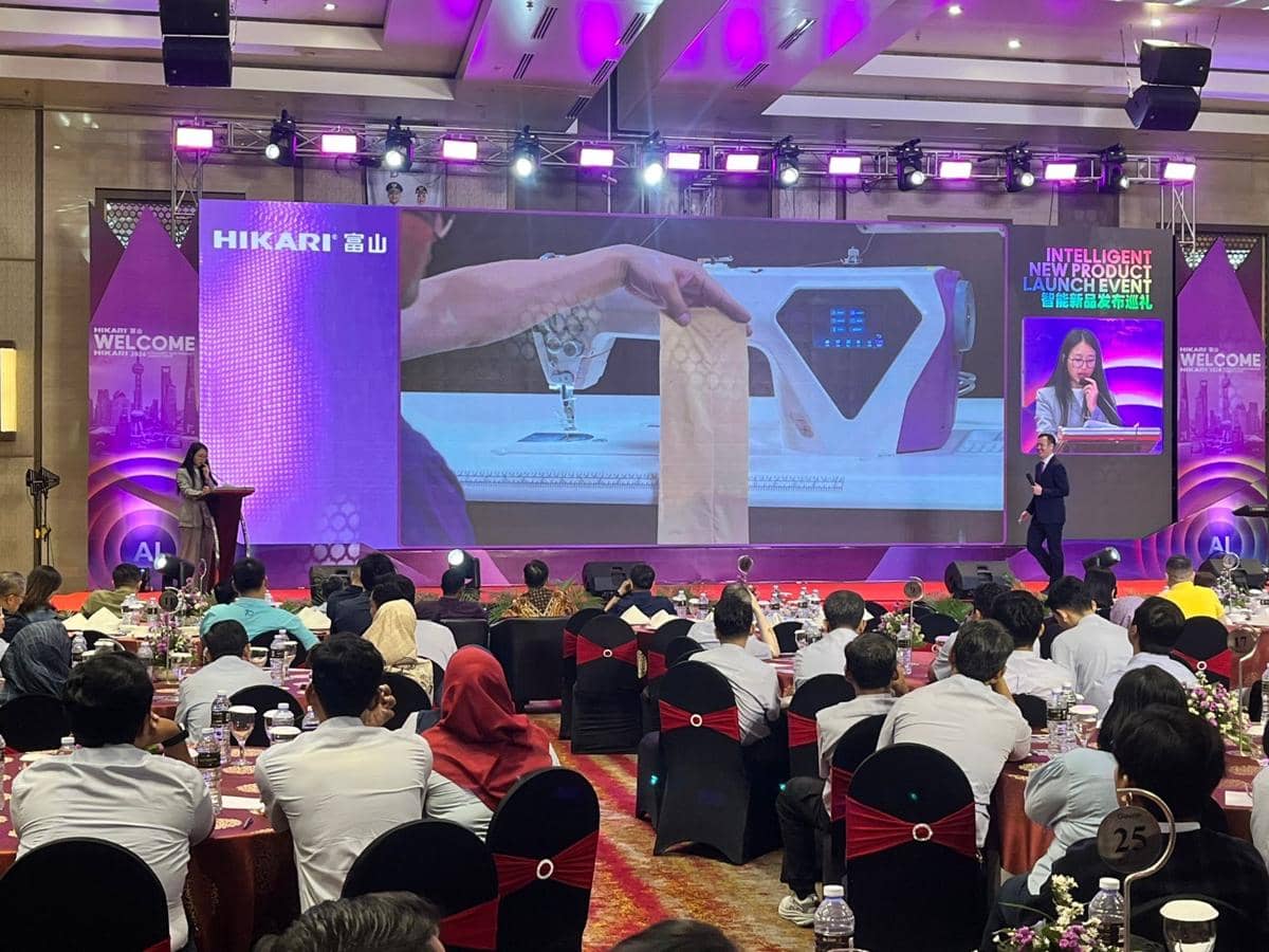 Hikari, mesin jahit AI