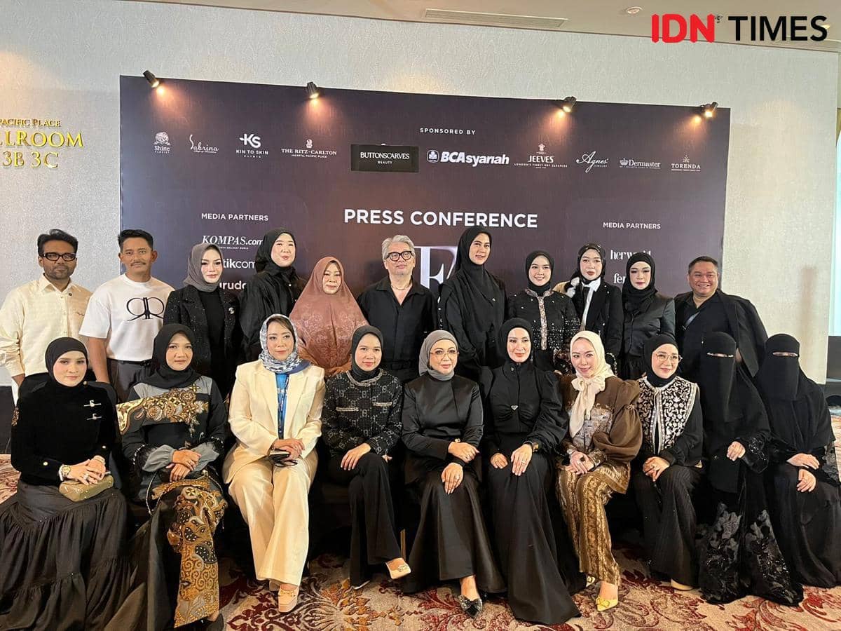 Penyelenggaraan Indonesia Fashion Aesthetics (IFA) pada Selasa (10/2/2026) di The Ritz-Carlton Hotel, Pacific Place, Jakarta Selatan (IDN Times/Nisa Zarawaki)