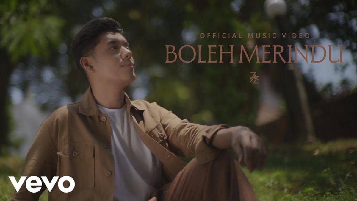 thumbnail official music video untuk lagu "Boleh Merindu"