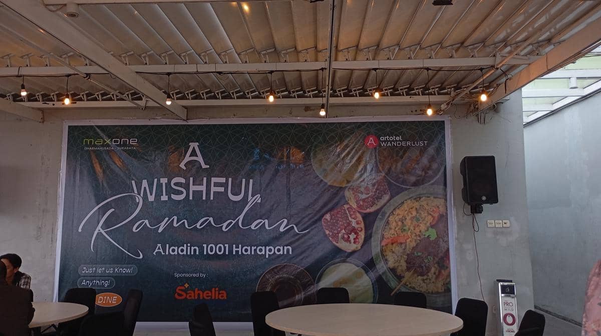 Gambar launching menu "Aladding: 1001 Harapan" Hotel MaxOne Dharmahusada Surabaya