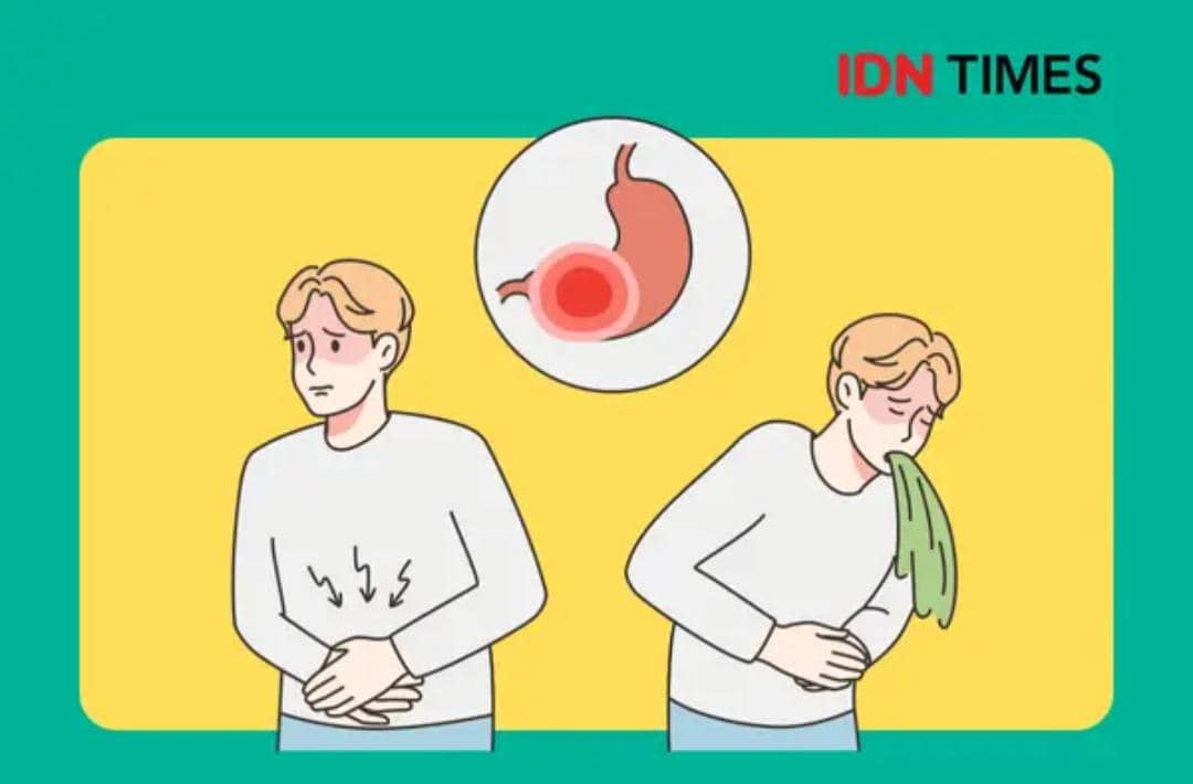 ilustrasi keracunan makanan