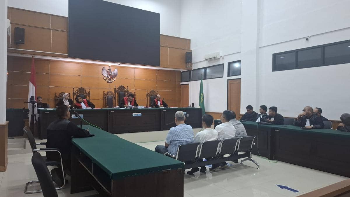 4 terdakwa korupsi sampah Tangsel