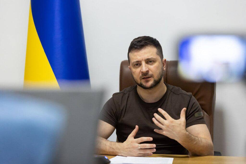 Presiden Ukraina Volodymyr Zelenskyy