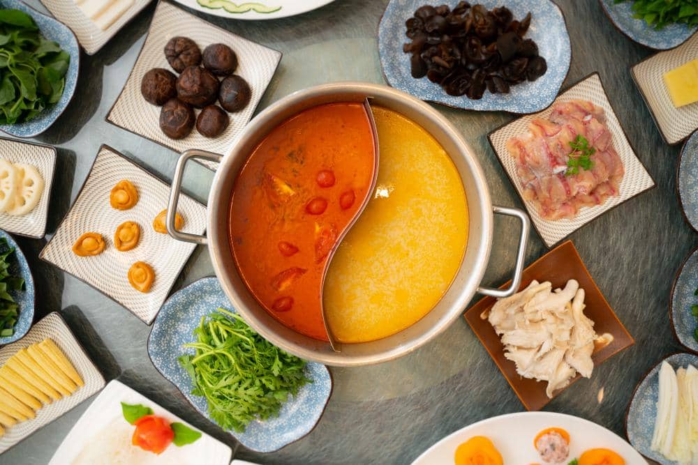 ilustrasi collagen soup hotpot