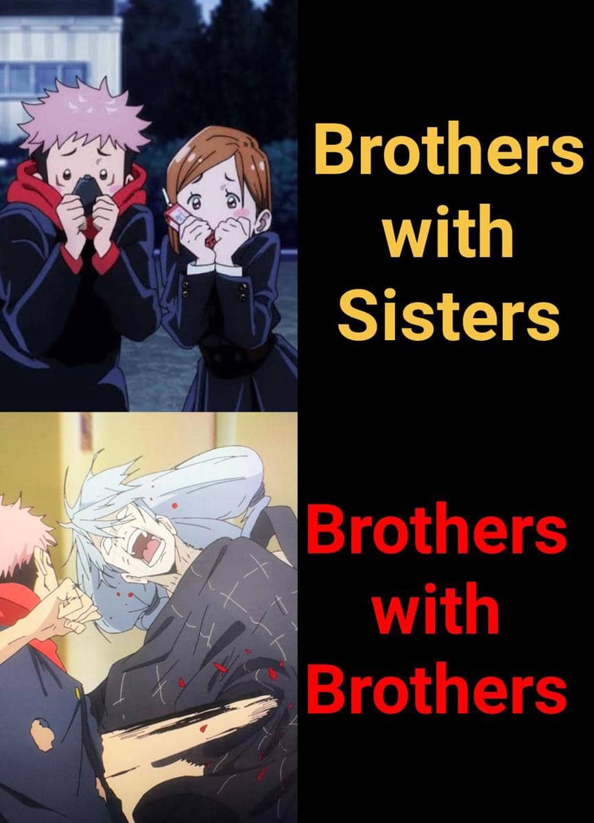 meme anime tentang adik cewek