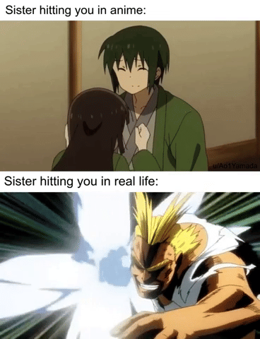 meme anime tentang adik cewek