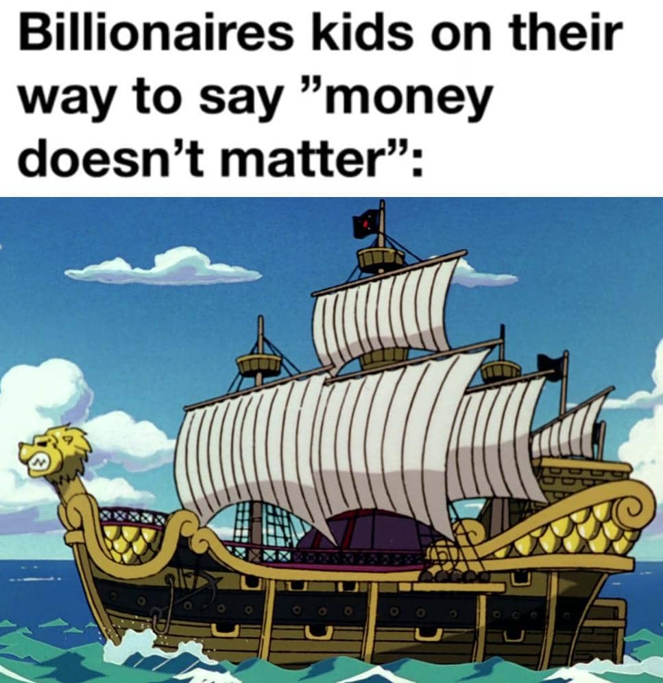 meme anime tentang jutawan