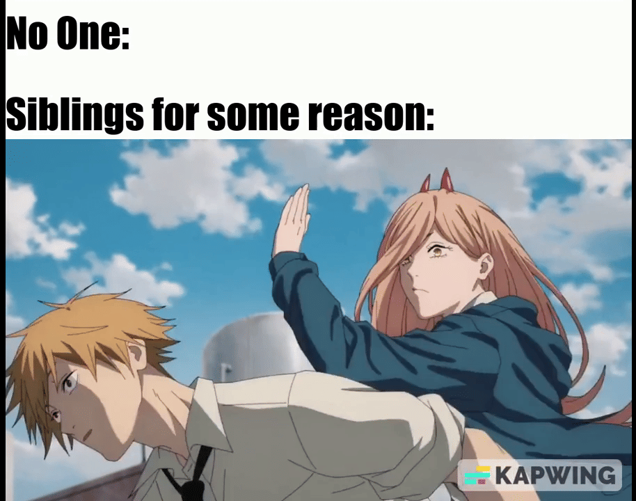 meme anime tentang adik cewek