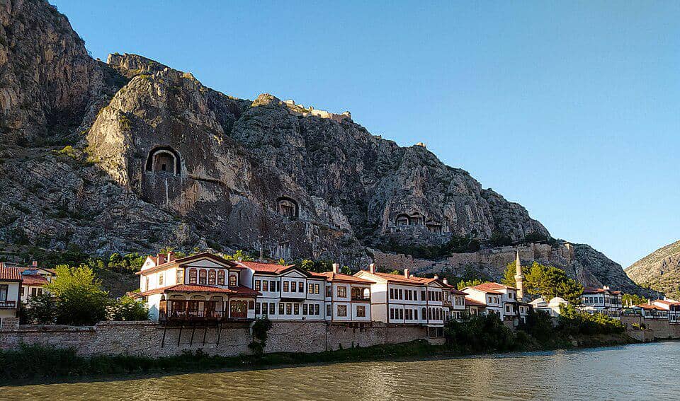 Kota Amasya di Turki 