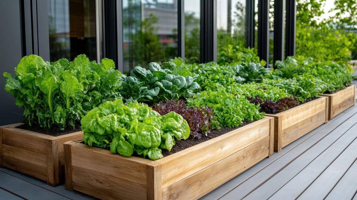 ilustrasi menanam dengan raised bed