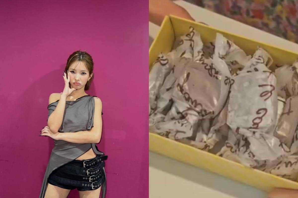 Potret Soyeon i-dle dan hadiah cokelat buatannya 