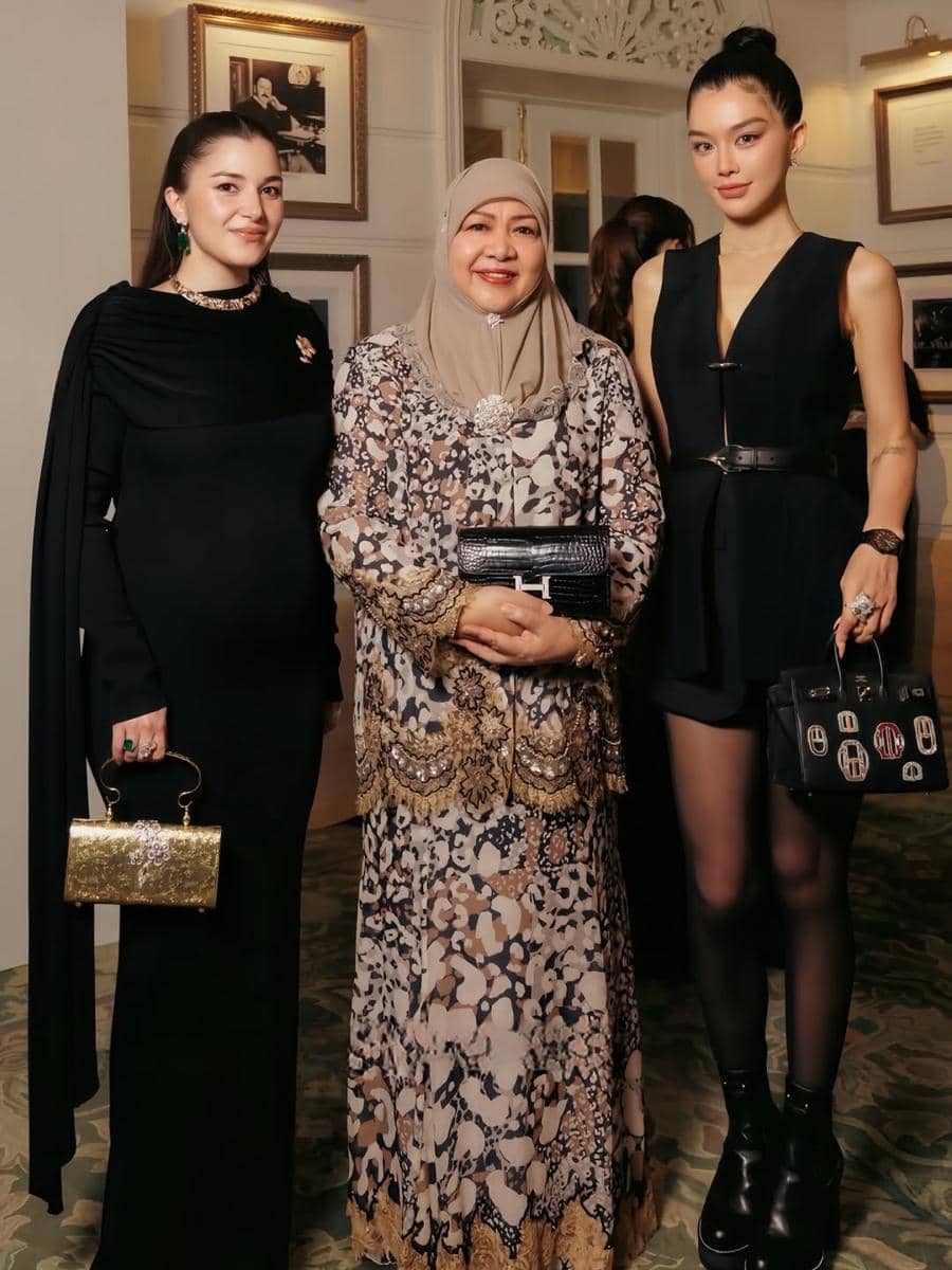 Anisha Rosnah saat hamil.