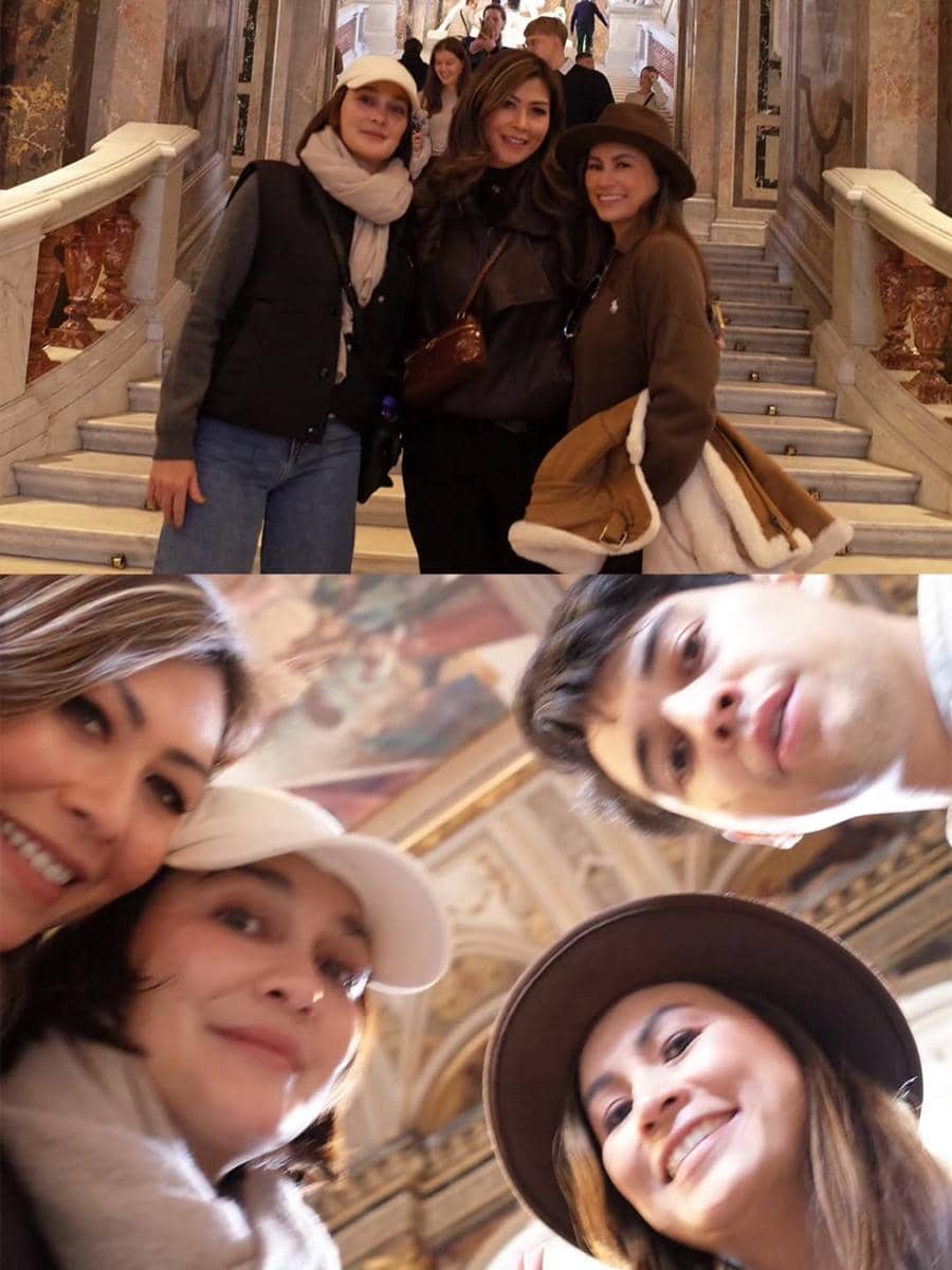 Luna Maya jalan-jalan di Austria