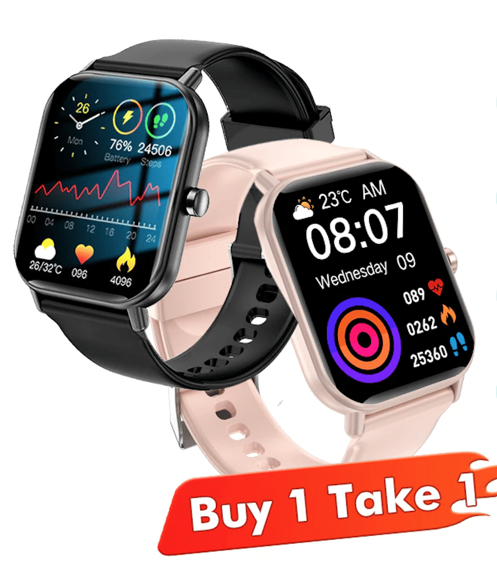 Huafit Jam Tangan Couple Smartwatch