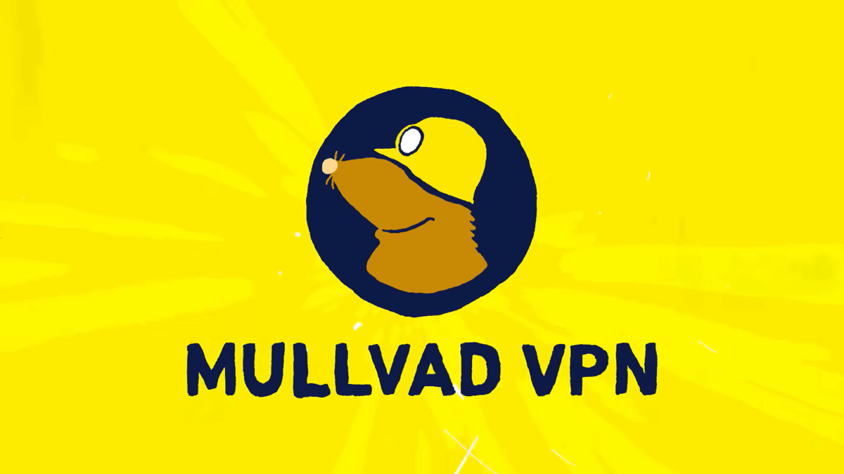 ilustrasi tampilan Mullvad VPN