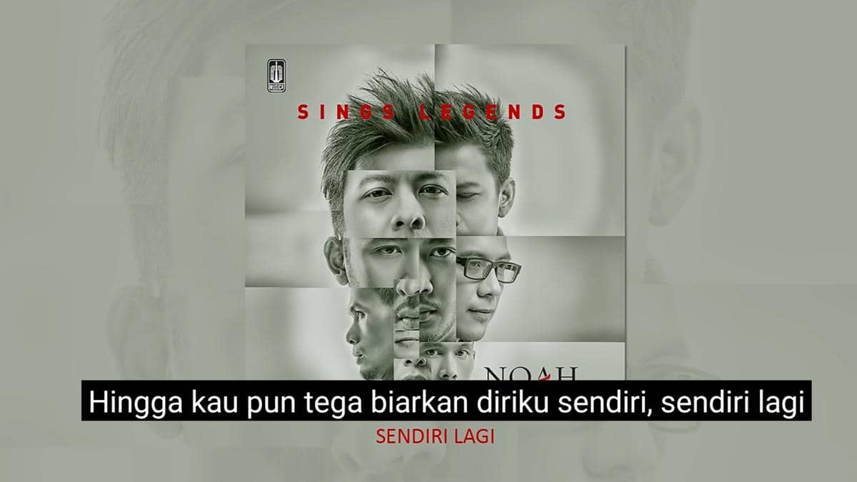 cover lagu "Sendiri Lagi"