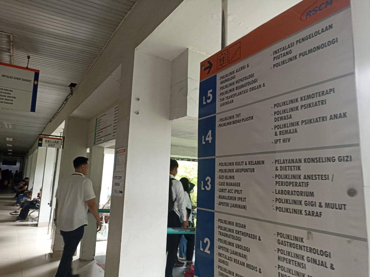 Layanan pasien cuci darah di RSCM, Kamis (12/2/2026)