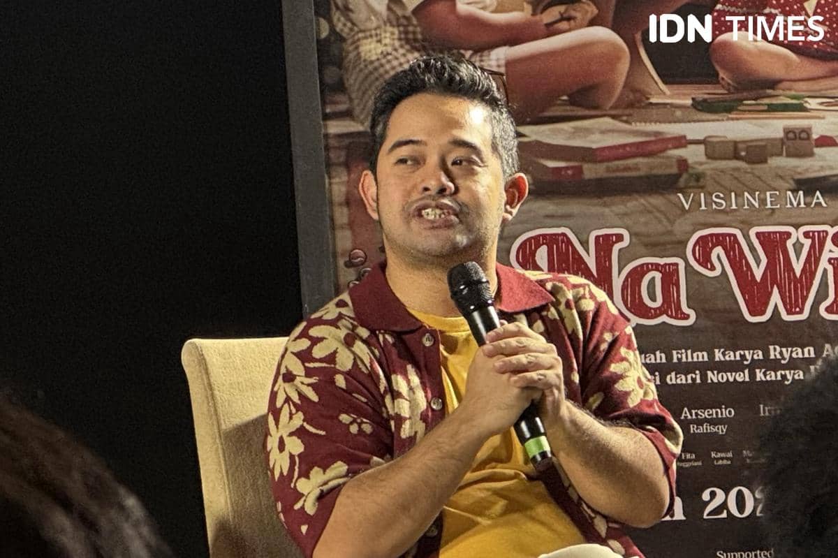 momen konferensi pers Na Willa pada Kamis (12/2/2026)