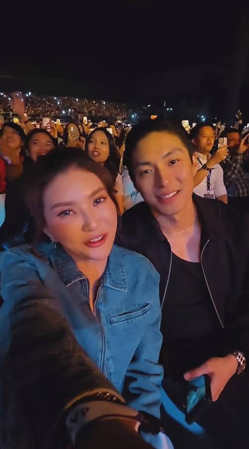 Sarwendah dan Giorgio Nonton Konser Westlife (instagram.com/sarwendah29)
