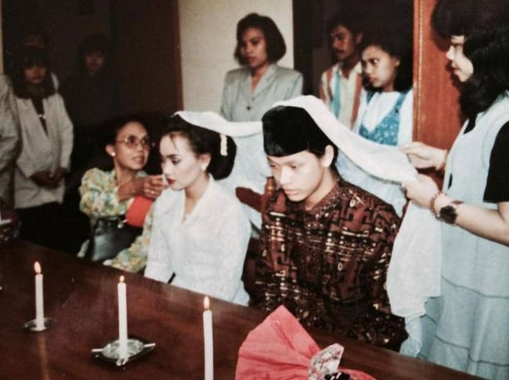 Artis Menikah di KUA (instagram.com/armandmaulana04)