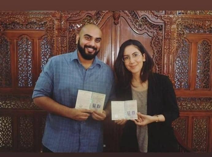 Artis Menikah di KUA (instagram.com/suhaysalim)